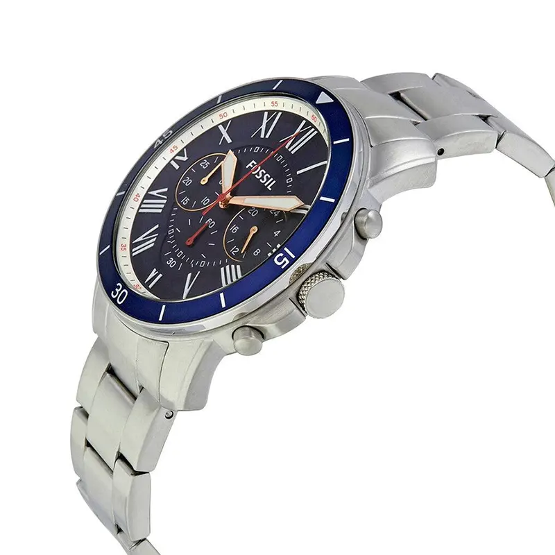 Fossil Grant Sport Chronograph Blue Dial Men's Watch | FS5238